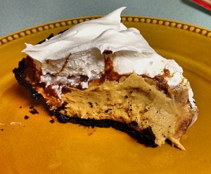 -peanut butter pie is to die for-