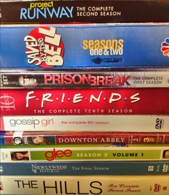 ::just a small portion of the tv shows i own:: ::this doesn't include tv shows on iTunes that i own::