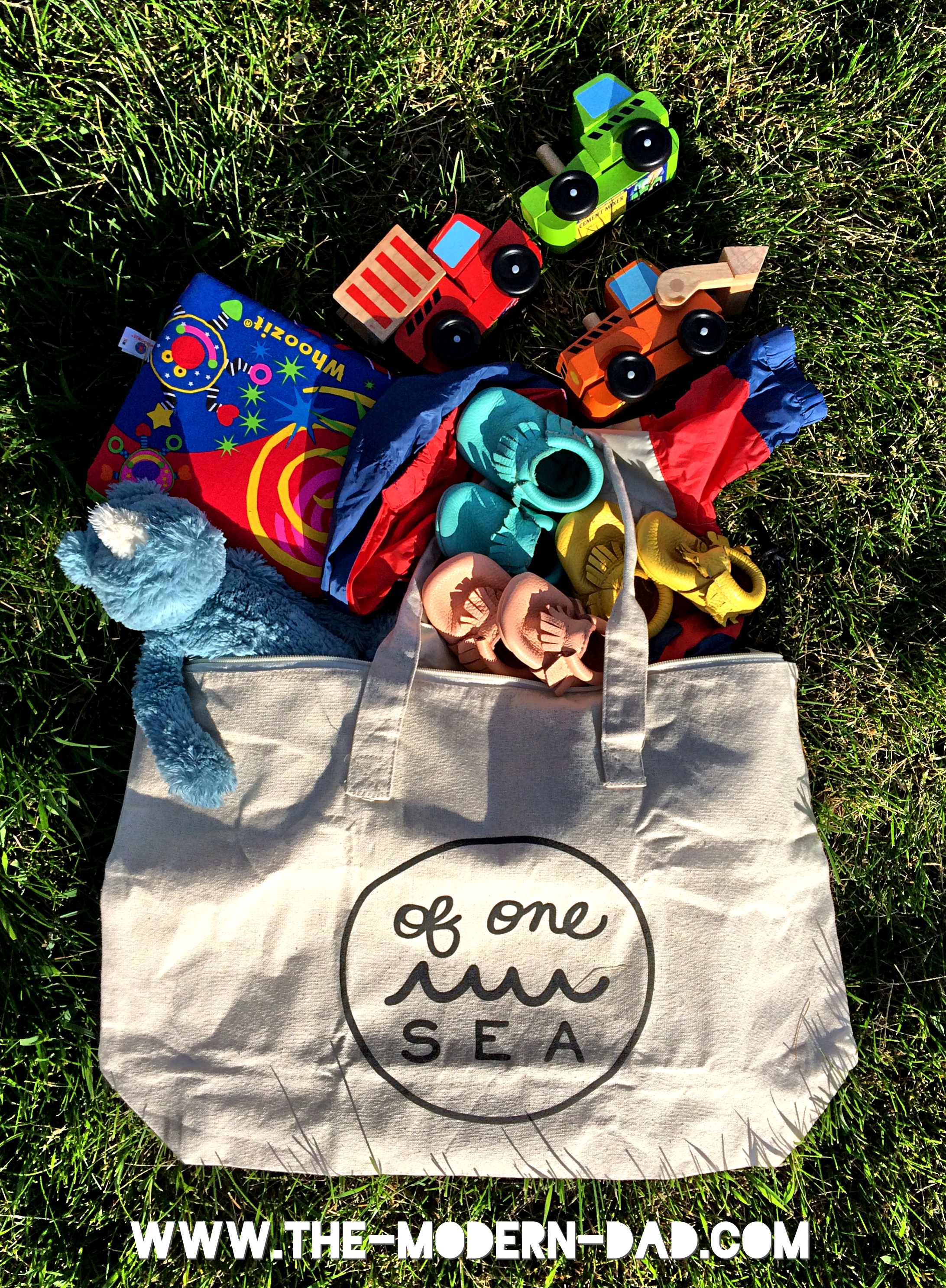 of one sea bag at the park