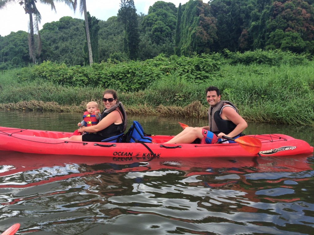 kayaking the hanalia river