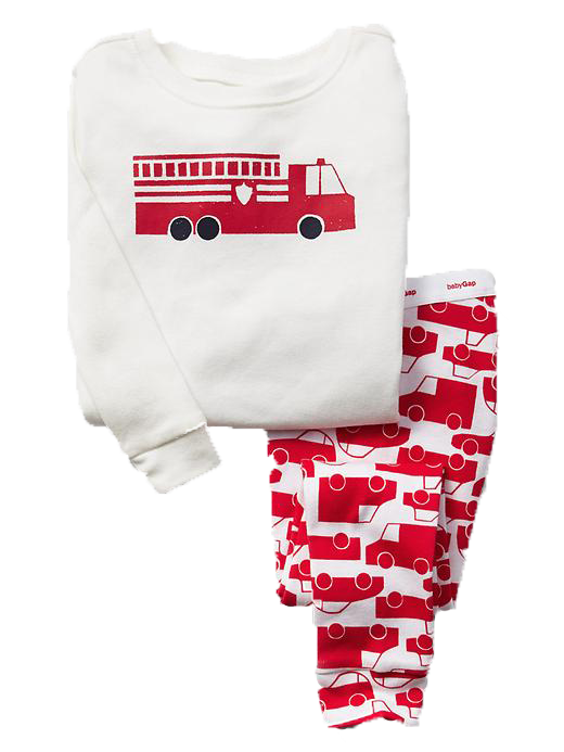Fire truck Pajamas - Baby Gap