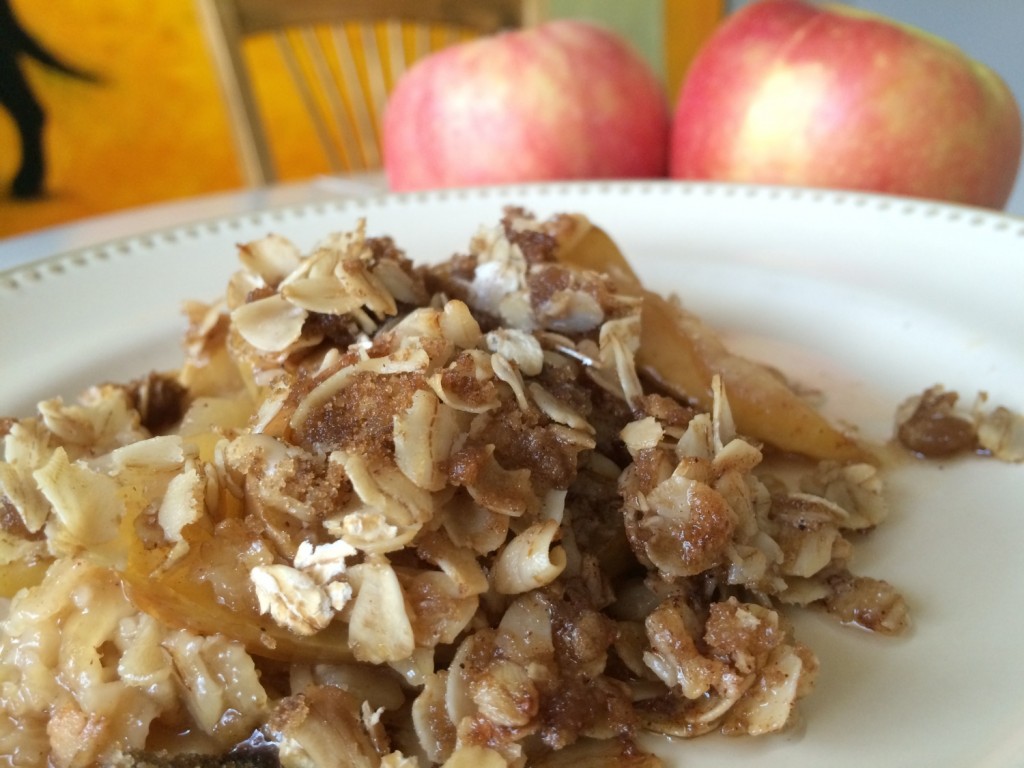 delicious and simple apple crisp