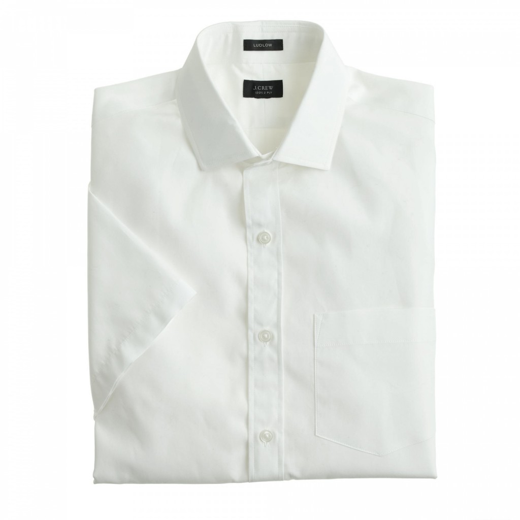 Ludlow Short Sleeve |White Button Up Shirt | The Modern Dad