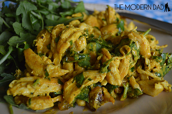 Spicy Curry Chicken Salad | The Modern Dad