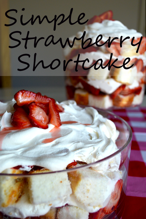 Simple Strawberry Shortcake Trifle | The Modern Dad