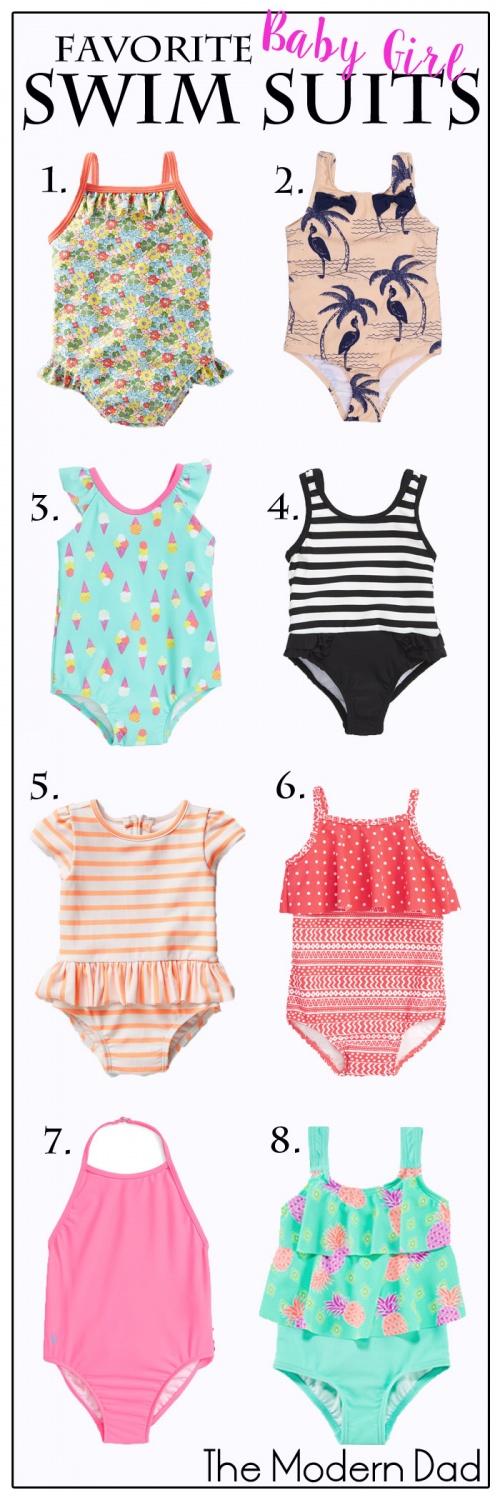 Favorite Baby & Toddler Swimsuits by The Modern Dad