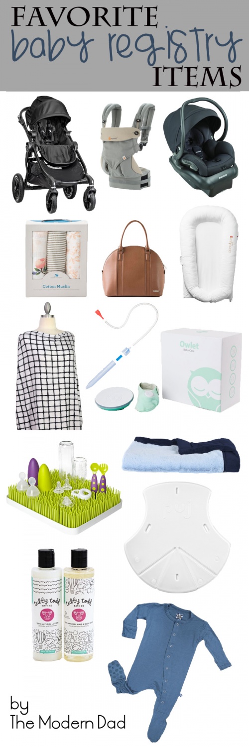 Baby Registry with Baby Cubby by The Modern Dad