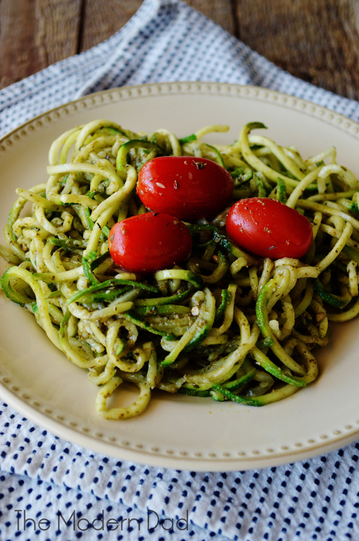 Getting Kids to Eat Zucchini - Zoodles by The Modern Dad