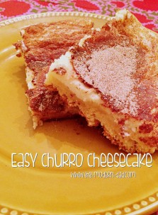 Everyday’s a Carnival with Churro Cheesecake