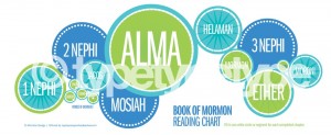 Book of Mormon reading chart