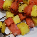 Grilled Watermelon Pineapple Kabobs | The Modern Dad