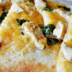 Chicken & Spinach Garlic Alfredo Pizza | The Modern Dad