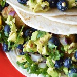 Simple Blueberry Salsa Fish Tacos | The Modern Dad