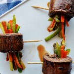 Delicious Steak Veggie Wraps by The Modern Dad