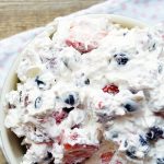 Amazing Berry Cheesecake Salad by The Modern Dad