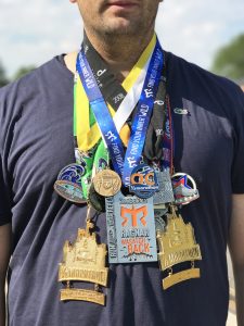 Marathon Training Week 44 | Bag of Medal Memories by The Modern Dad