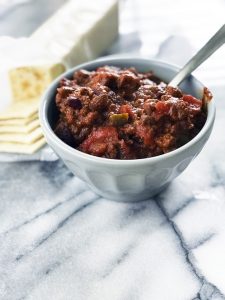 Slow-Cooker Spicy Pumpkin Chili by The Modern Dad