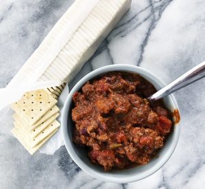 Slow-Cooker Spicy Pumpkin Chili by The Modern Dad