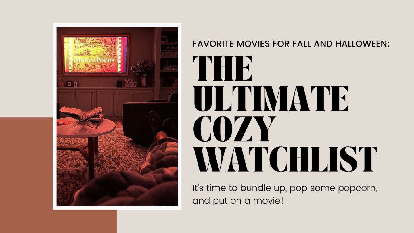 Favorite Movies for Fall and Halloween: The Ultimate Cozy Watchlist