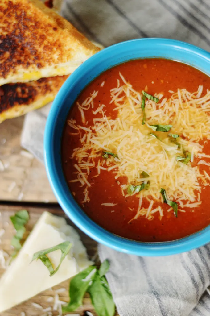 bowl of tomato soup