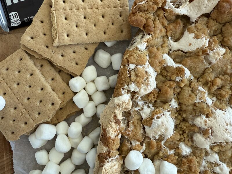 S'more Blondie Bars
