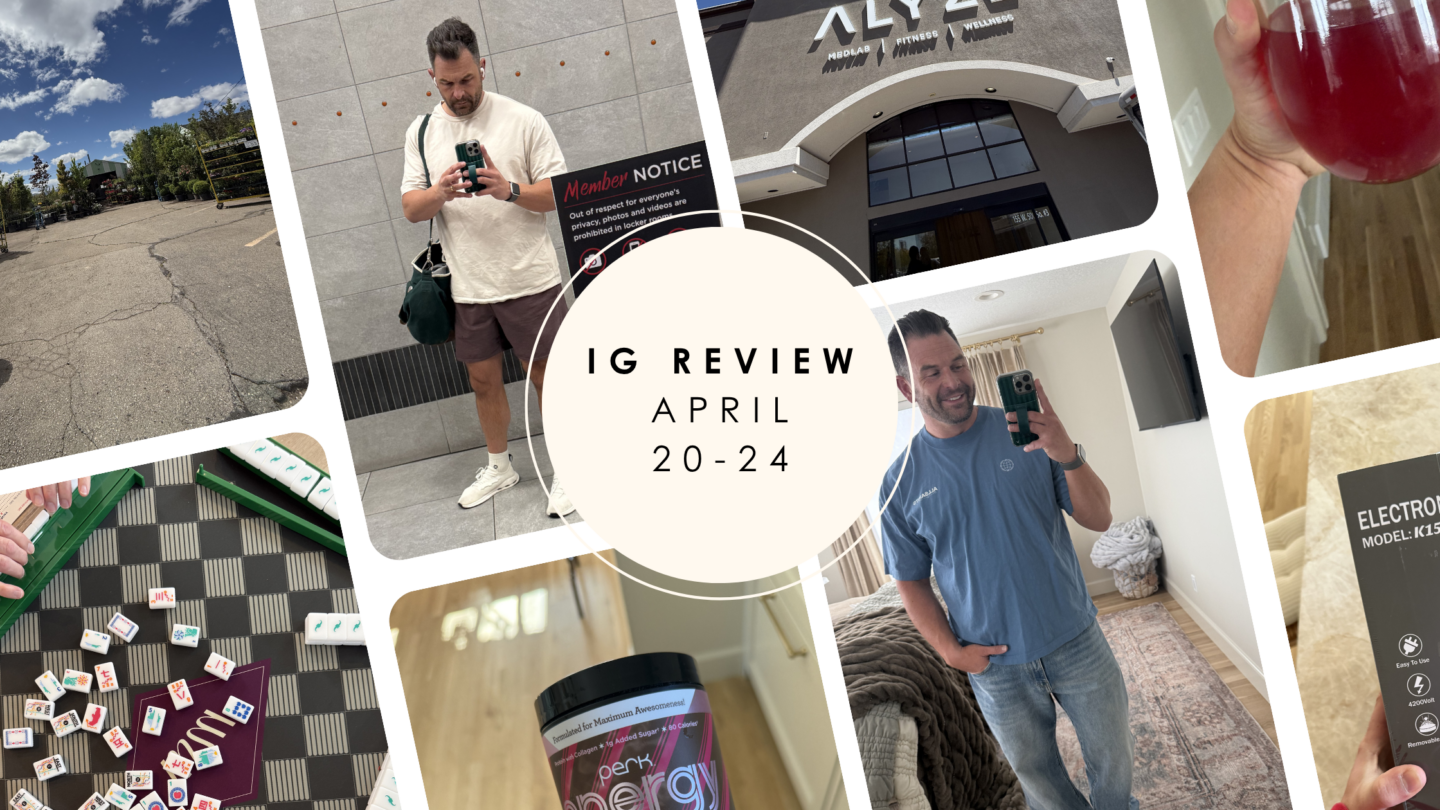IG REVIEW APRIL 20-24