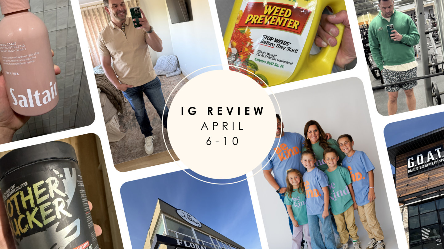 IG REVIEW APRIL 6-10