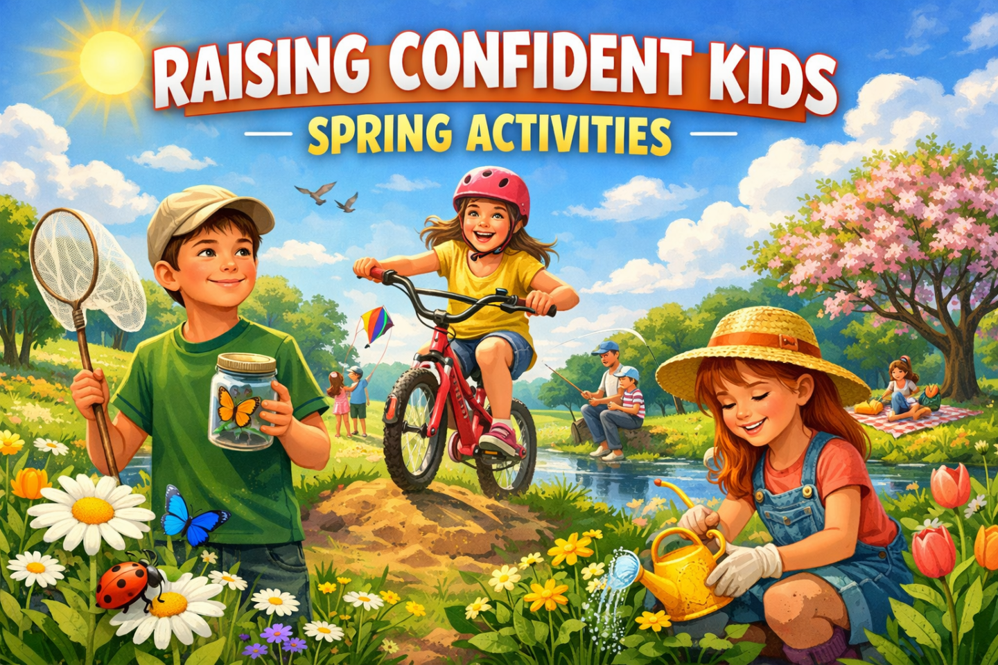 RAISING CONFIDENT KIDS | SPRING ACTIVITIES