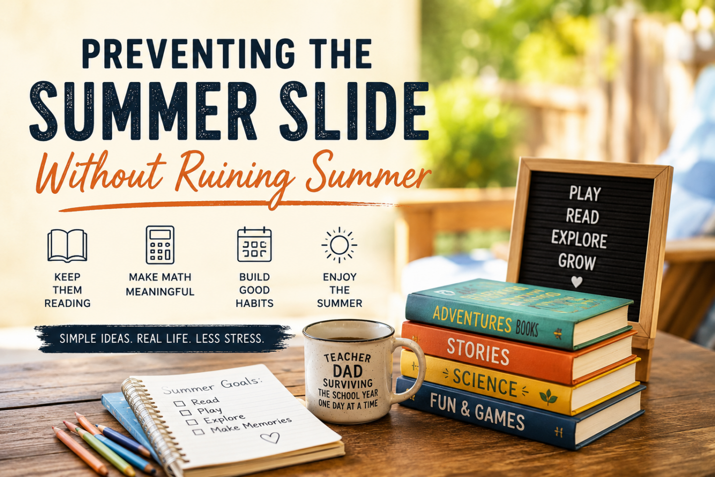 Preventing the Summer Slide Without Ruining Summer