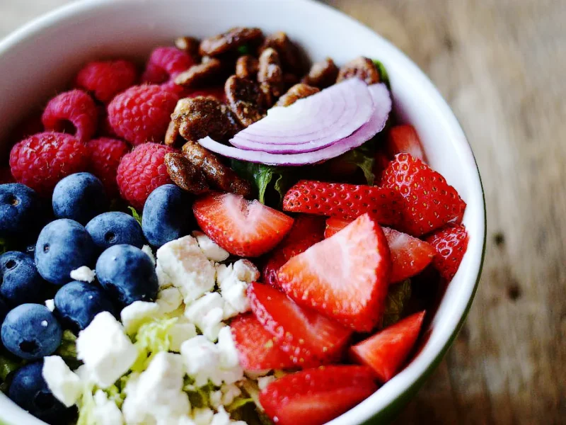 Berry Feta Salad
