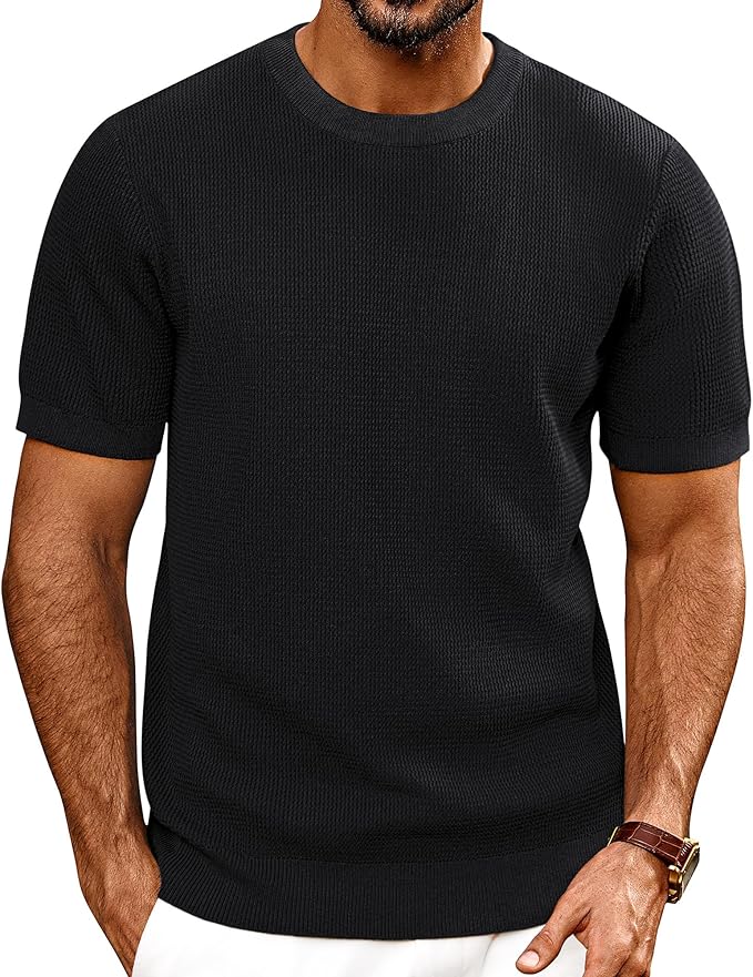 men's black shirt