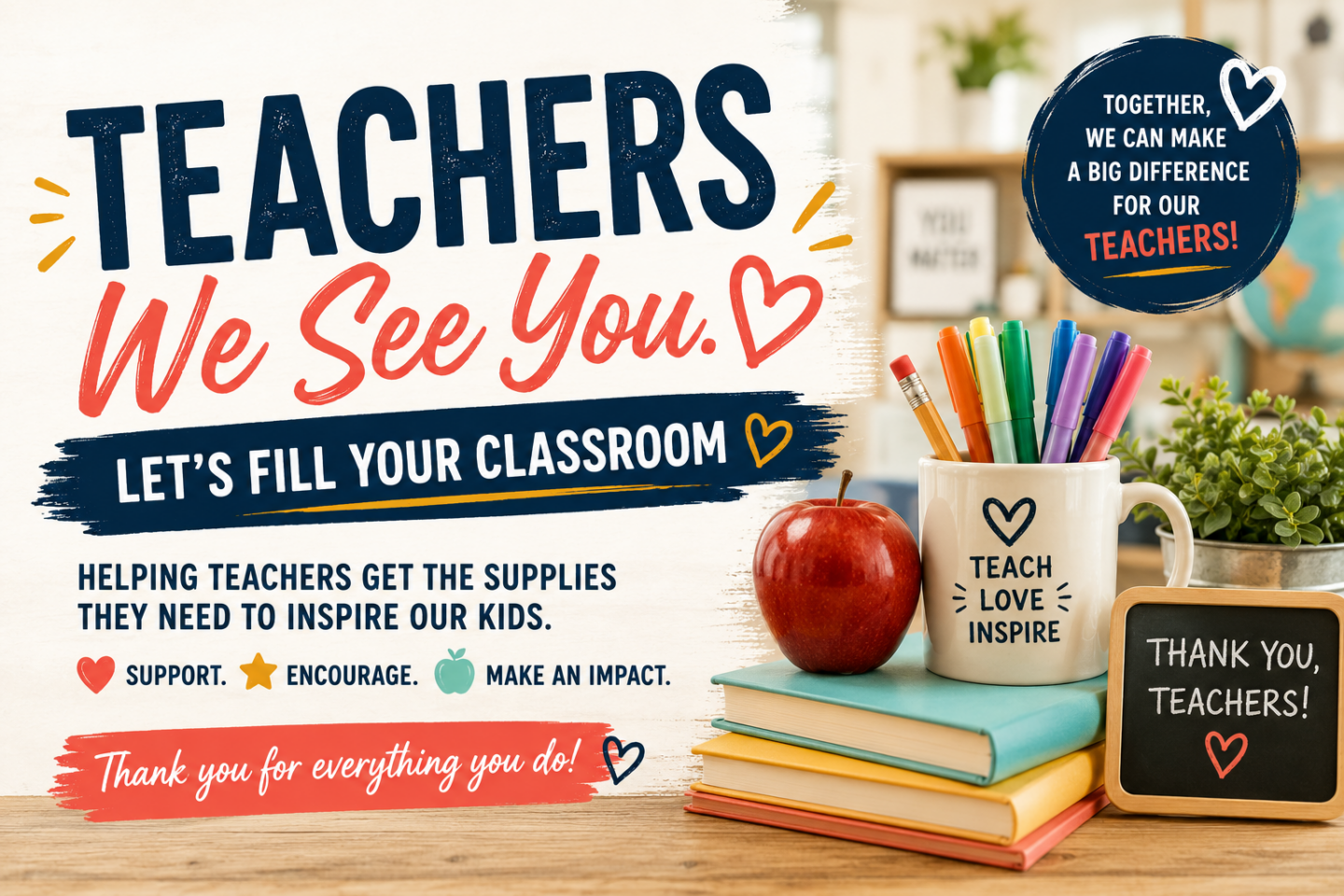 THE EASIEST WAY TO MAKE A TEACHER’S DAY