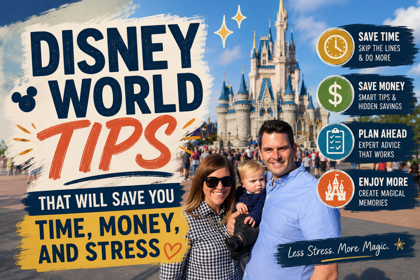 DISNEY WORLD TIPS THAT WILL SAVE YOU TIME, MONEY, AND STRESS