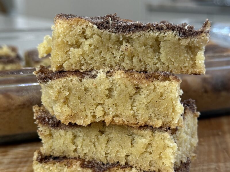 Easy Snickerdoodle Cookie Bars