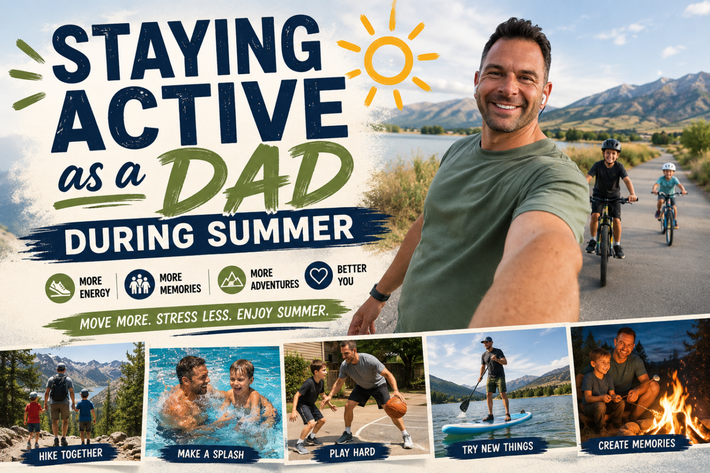 STAYING ACTIVE AS A DAD DURING SUMMER