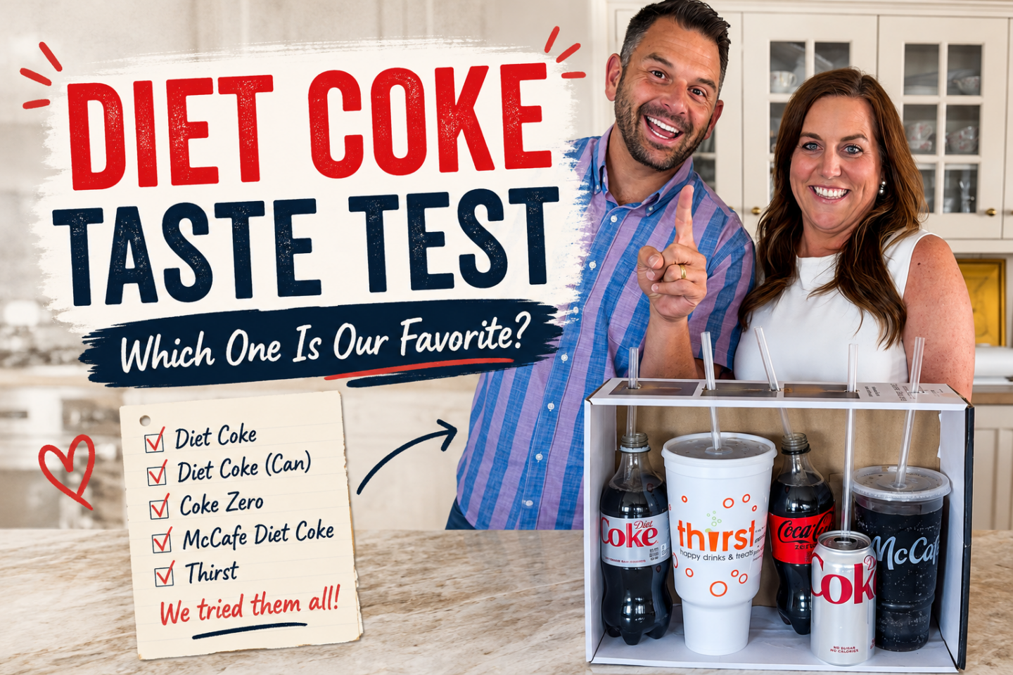 DIET COKE TASTE TEST