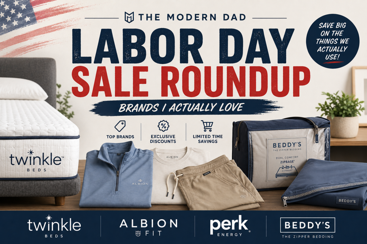 THE MODERN DAD’S LABOR DAY SALE ROUNDUP: BRANDS I ACTUALLY LOVE