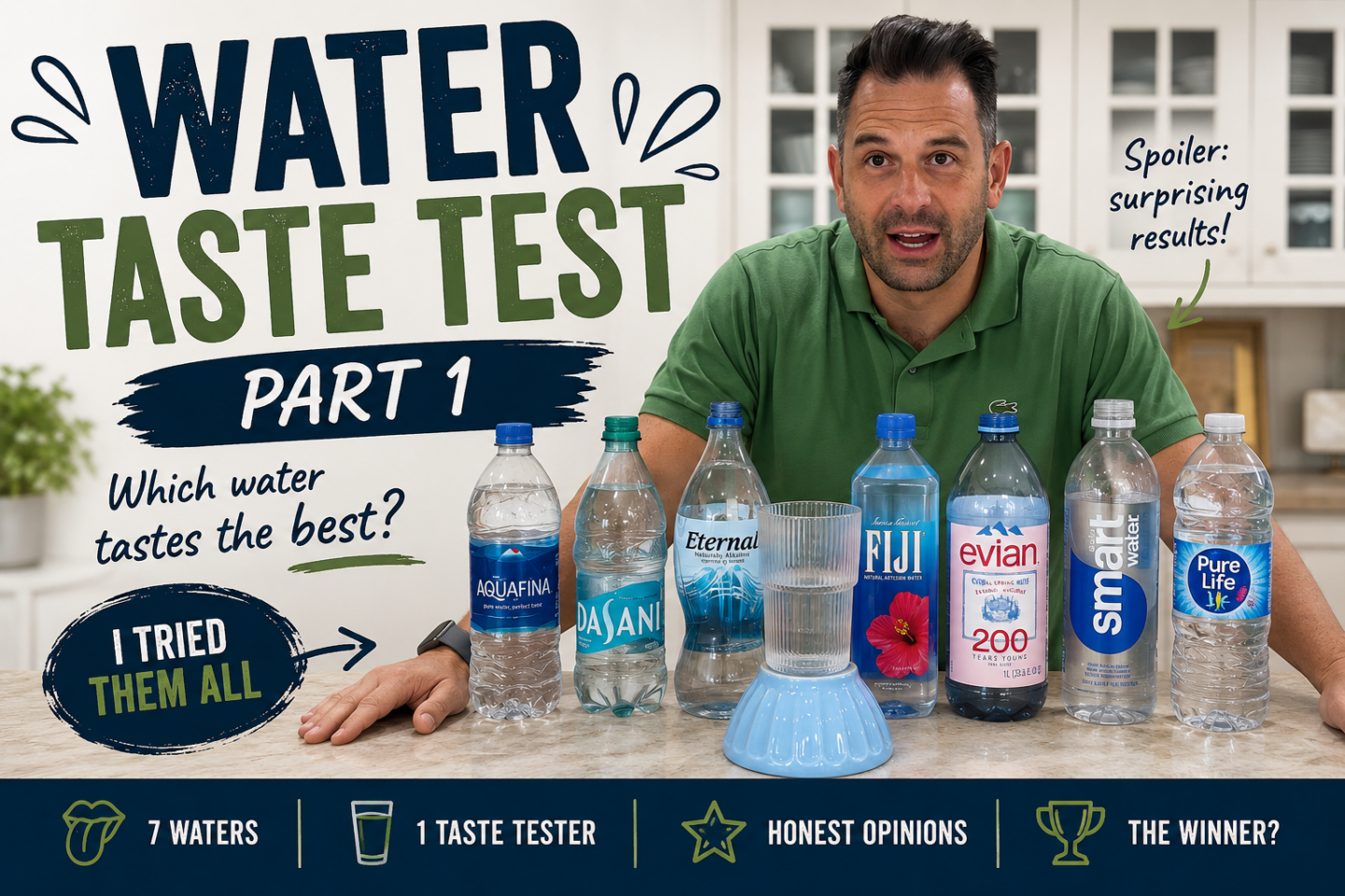 WATER TASTE TEST PART 1