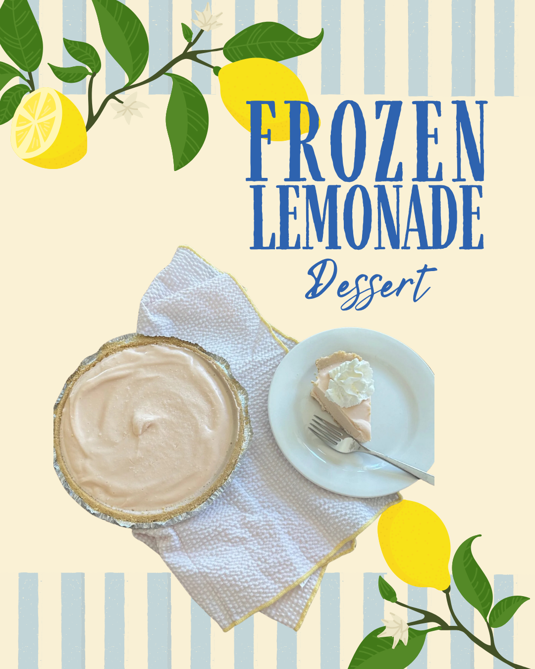 Frozen Lemonade Dessert