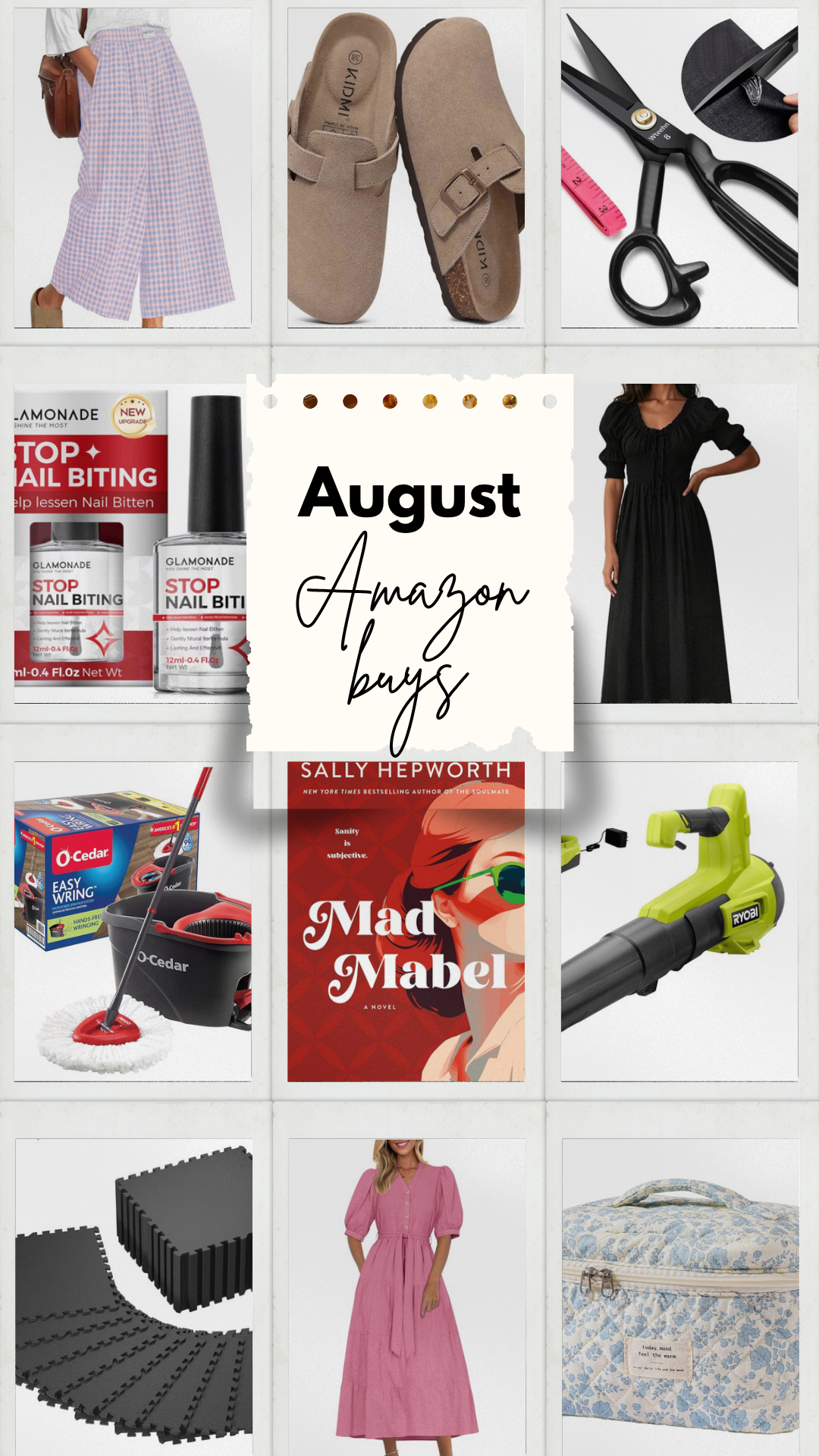 August Amazon Buys