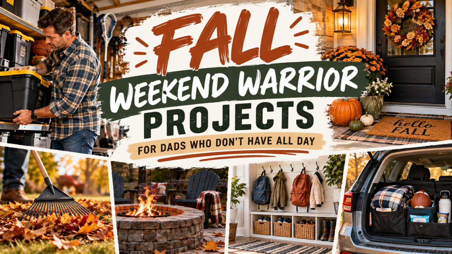 FALL WEEKEND WARRIOR PROJECTS FOR DADS WHO DON’T HAVE ALL DAY