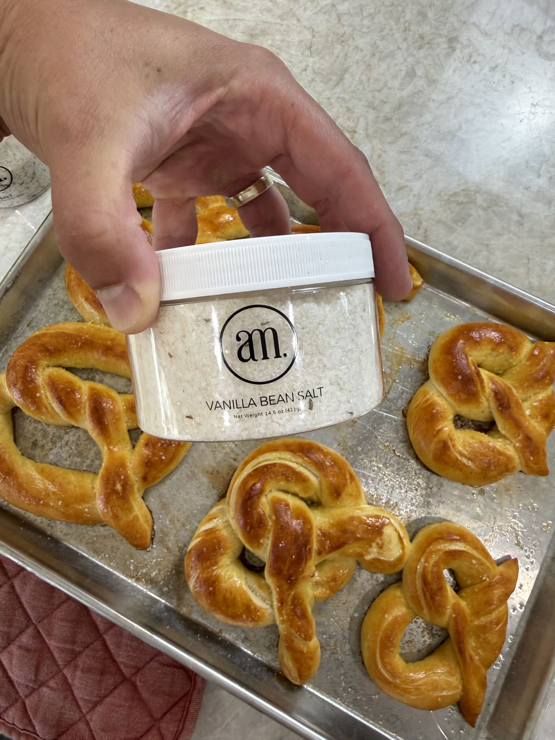 pretzels with AM Salt