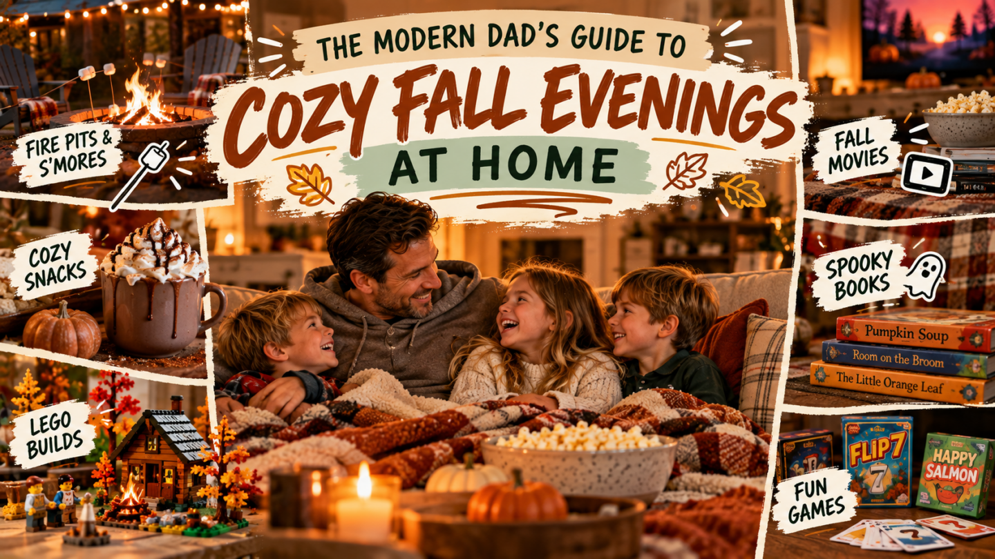 THE MODERN DAD’S GUIDE TO COZY FALL EVENINGS AT HOME