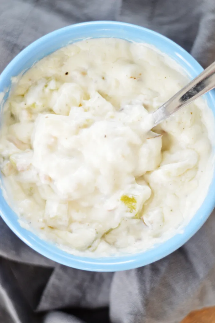 bowl of clam chowder