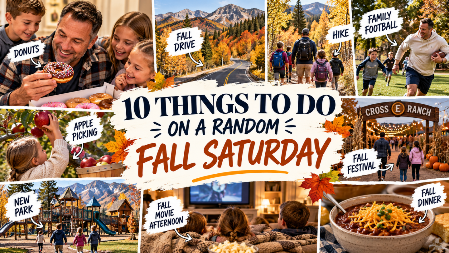 10 THINGS TO DO ON A RANDOM FALL SATURDAY