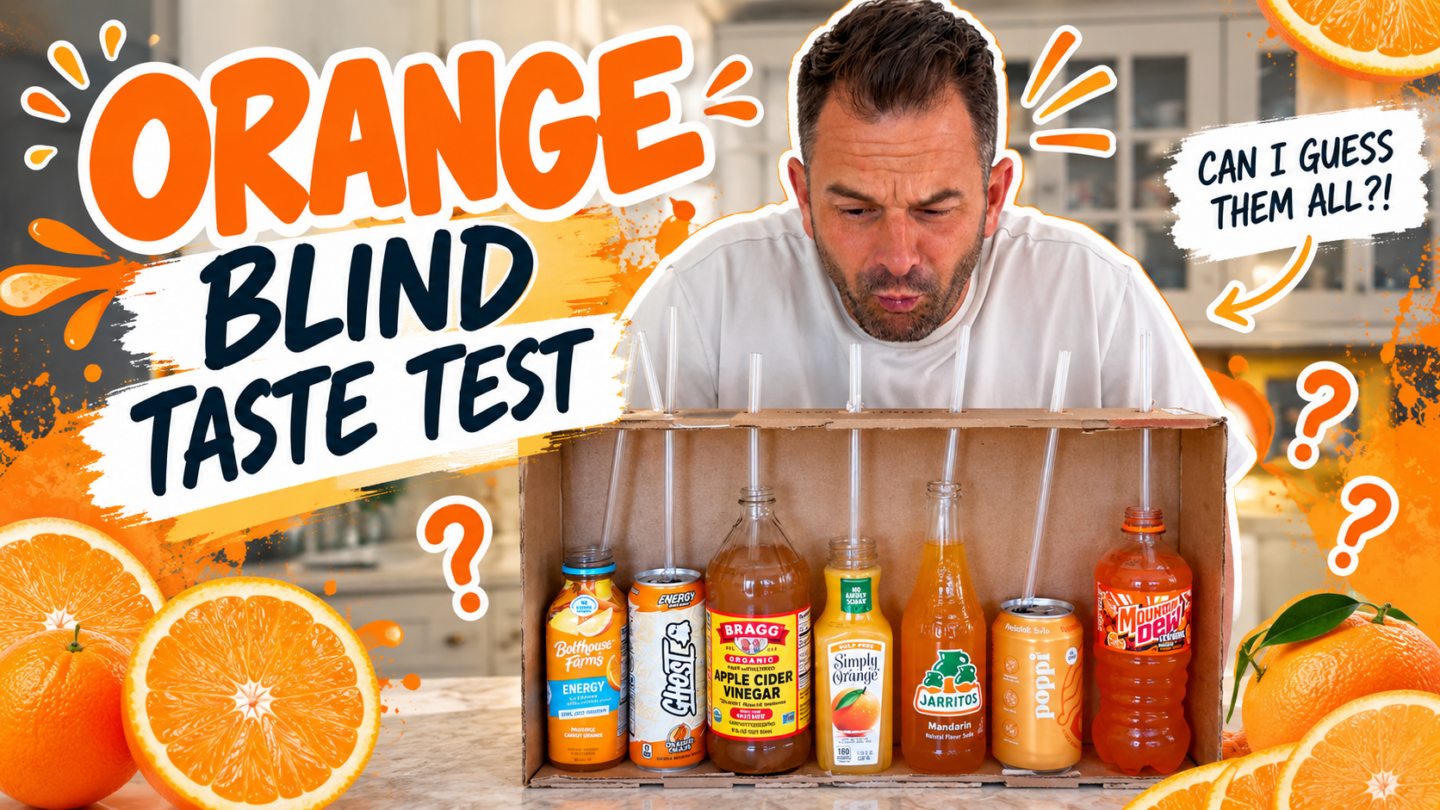 ORANGE BLIND TASTE TEST