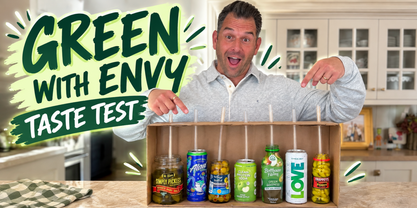 GREEN WITH ENVY TASTE TEST
